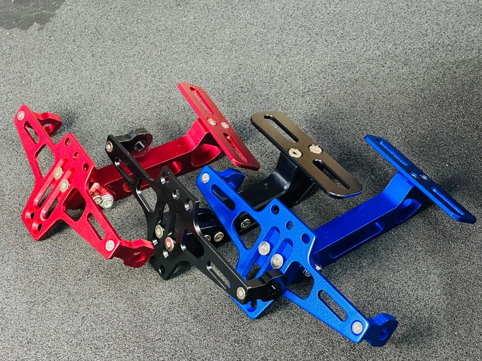 CNC Adjustable Number Plate Bracket