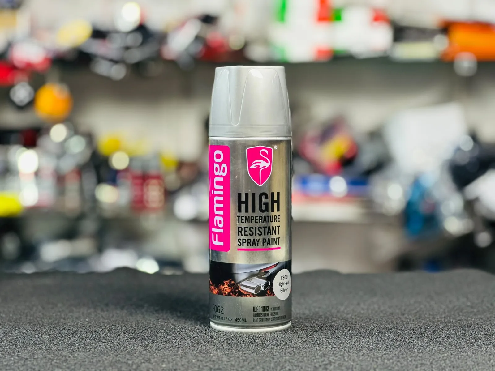 Flemingo Silver High Temperature Spray Paint