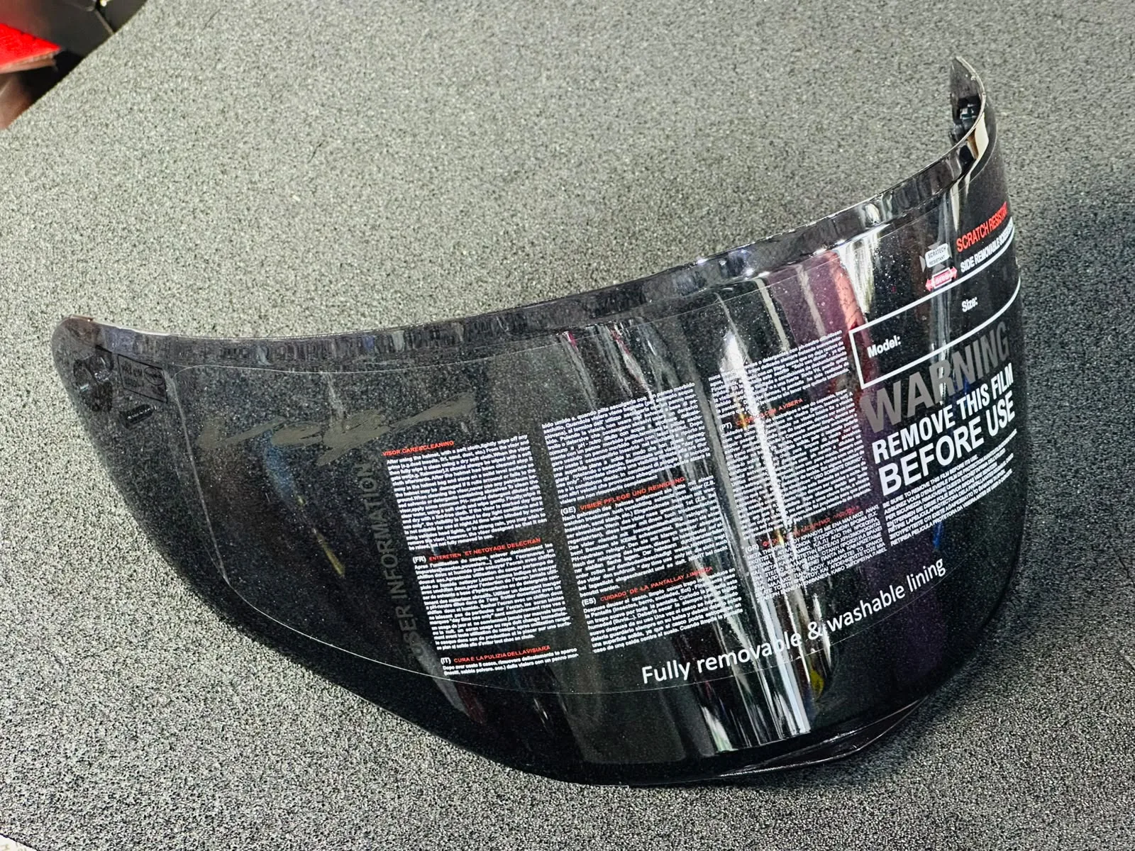 Vega Visor ( Blue / Black / Pink )