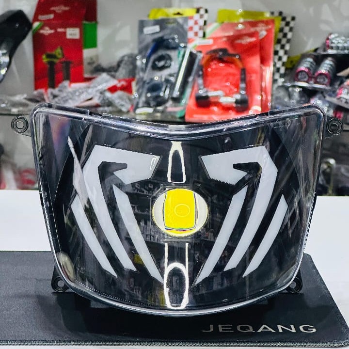 ct 100 / platina modify head light