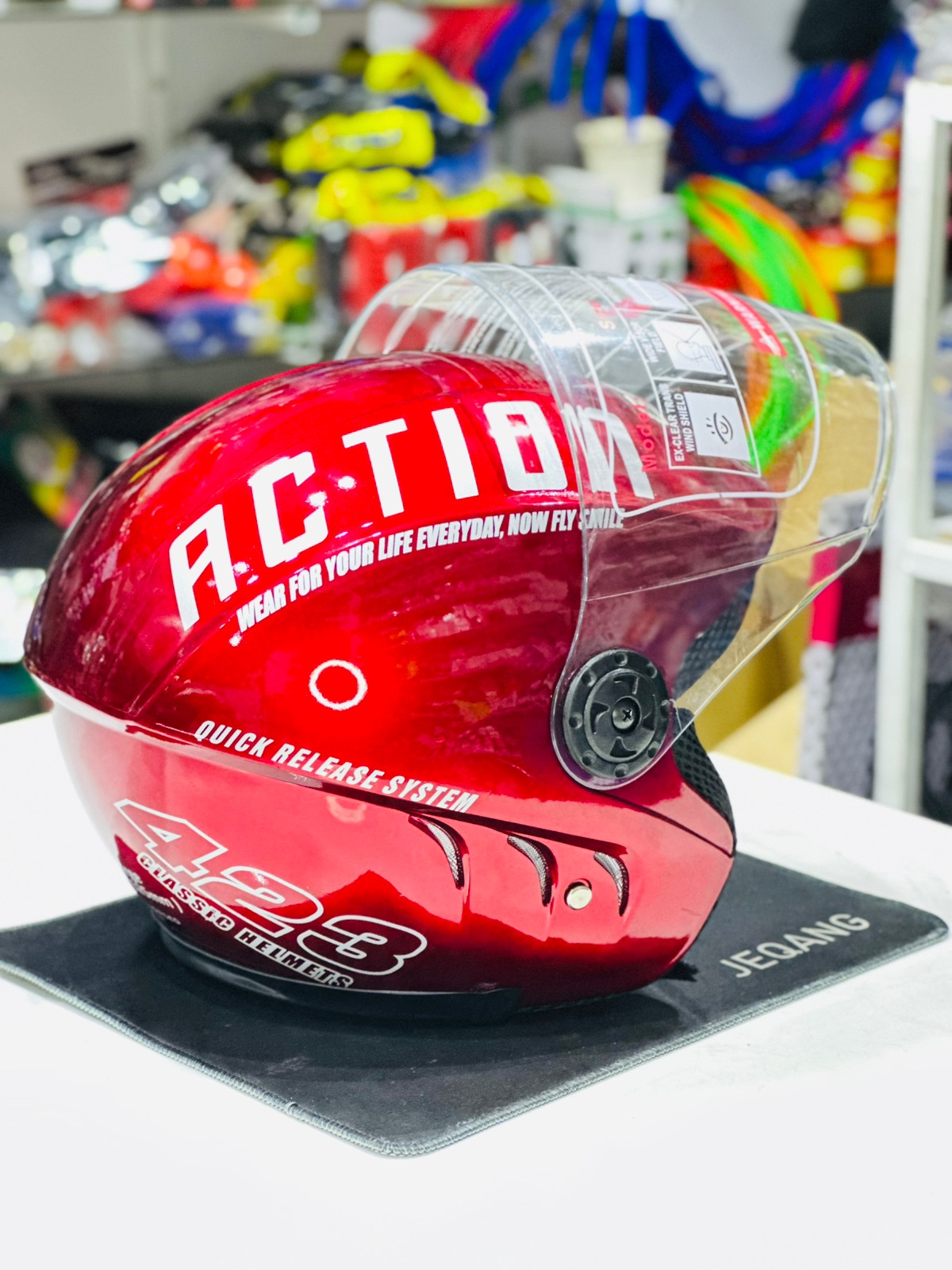 Action helmet - View 2